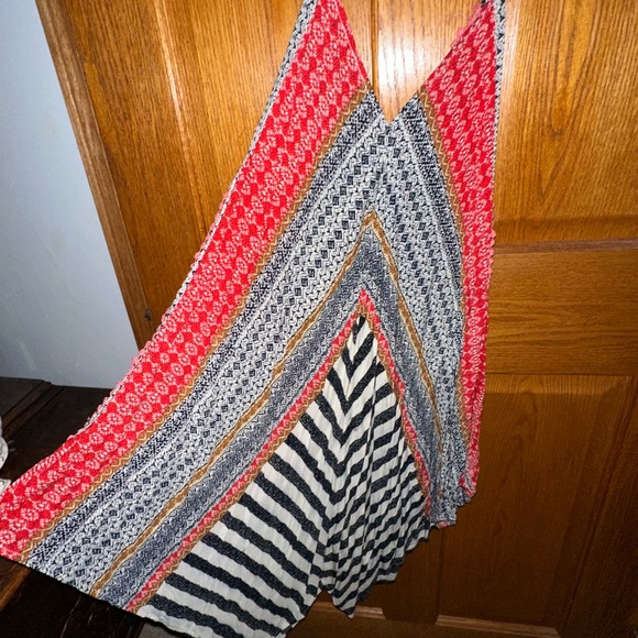 Coco & Carmen Funky Pattern Spaghetti Strap Dress - Picture 3 of 4